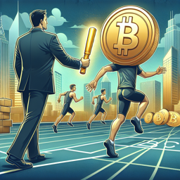 Высокие ставки торговли Bitcoin показывают, что BTC готов принять эстафету от золота