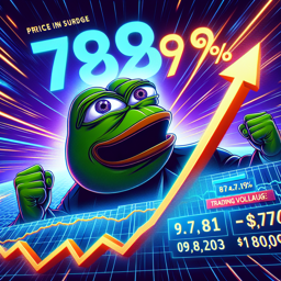 Pepe: прогноз цены взлетает на 798% - Ежедневный объем превысил $1 млрд!